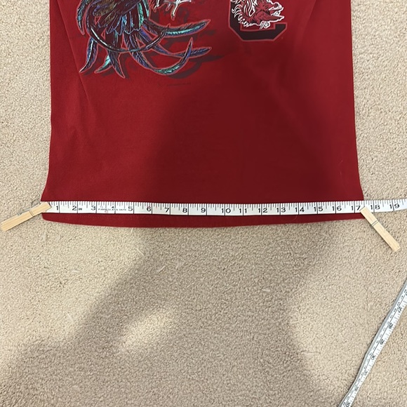 Guy Harvey South Carolina Gamecocks T shirt size small. Garnet/deep dark red - Picture 8 of 15